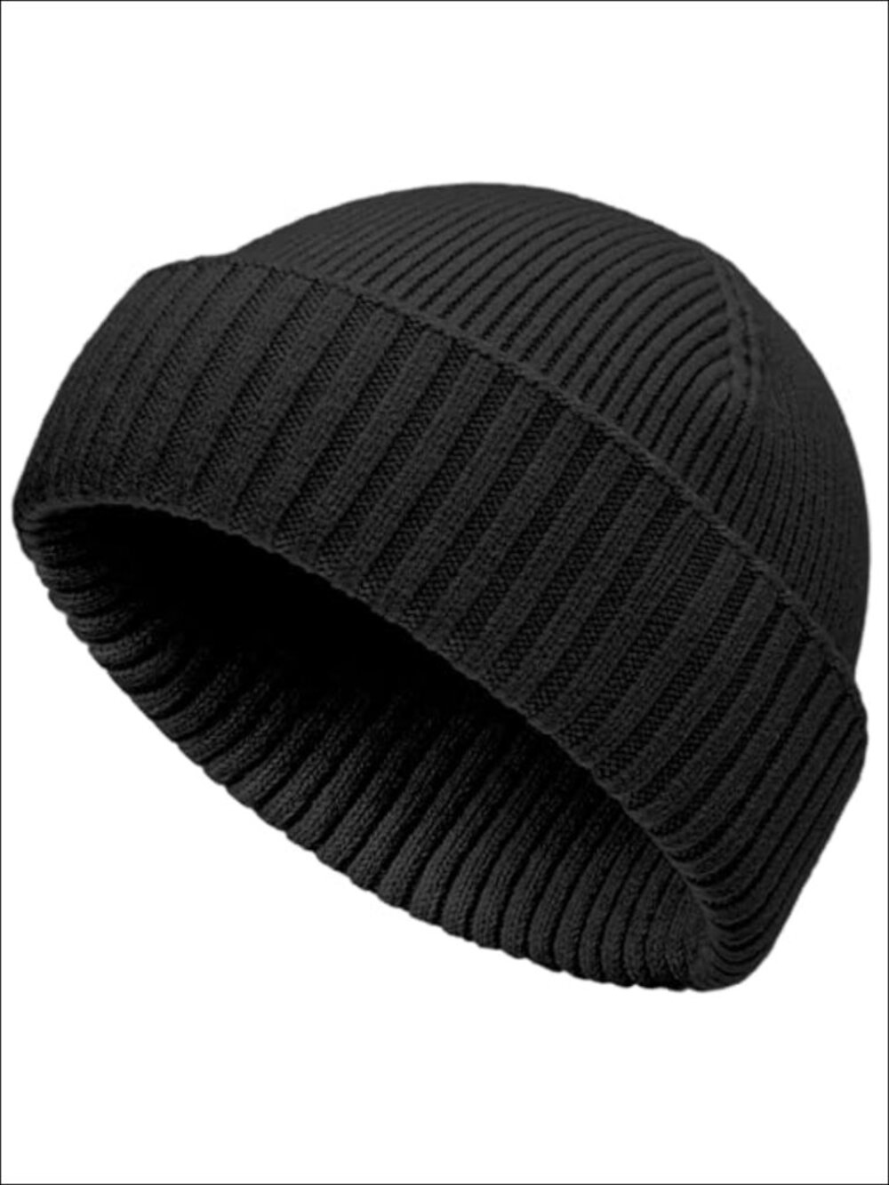 vidsel 50% Wool Double Cuff Beanie Hat Warm Winter Knit Cap